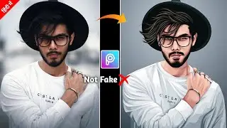 PicsArt New Portrait Cartoon Photo Editing || New Vector Art Photo Editing 2020 - Vijay Mahar