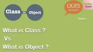 What is Class and Object ? Difference between Class and Object ?