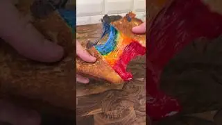 Rainbow grilled cheese 