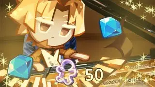 50 круток, Крем Брюле 💎|Cookie run: Kingdom