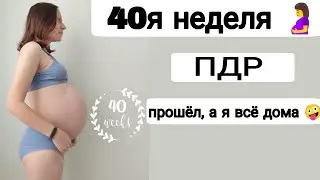 40я Неделя Беременности🤰 | Когда же Встреча с Малышом👼 | Дали Направление в Роддом😲