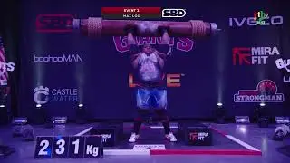 Championnat de Log Lift : Iron Biby bat son propre record.