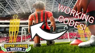 All WORKING Codes In SUPER LEAGUE SOCCER! (ROBLOX)