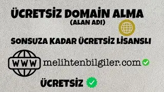 Ücretsiz Domain Alma 2021 - Telefondan Nasıl Domain Alınır Ücretsiz 2021