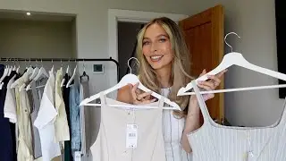 NEW IN SUMMER TRY ON HAUL FROM MANGO - SUMMER OUTFITS