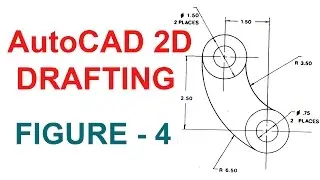 AUTOCAD 2D DRAFTING TUTORIAL FIGURE-4