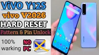 How To Hard Reset Vivo Y12s | Vivo Y12s (v2026) Factory Reset / Pattern Pin Unlock