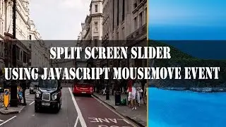 Split Screen Slider (html ,css and javascript) for your website