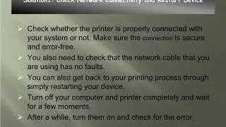 Fix Brother Printer in error state