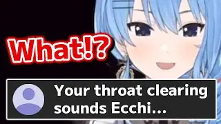 Viewers notice that Sui-chan's throat clearing sounds Echi... [Hololive Eng Sub]