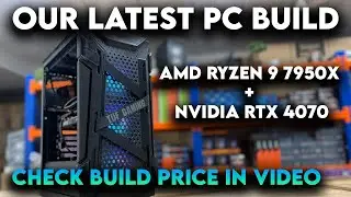 PC Build with AMD RYZEN 9 7950X + NVIDIA RTX 4070 12GB Graphics Card | Computer Shop in Coimbatore