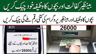 How to check Bisp Student scholarship | Check bisp balance | Online check bisp payment