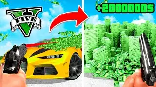 TODO lo QUE DISPARE se TRANSFORMA EN DINERO en GTA 5