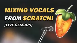 MIXING VOCALS in FL STUDIO during a LIVE ZOOM CALL