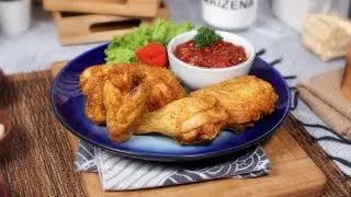 GURIHNYA SAMPAI KE TULANG - Ayam Goreng Marinasi Sambal Ulek Terasi