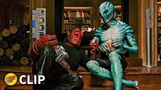 Hellboy & Abe Sapien Get Drunk Scene | Hellboy 2 The Golden Army (2008) Movie Clip HD 4K