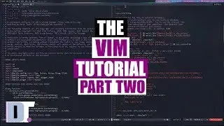 The Vim Tutorial - Part Two - More Commands