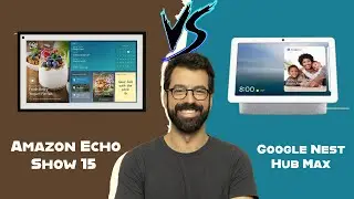 Smart Home Assistants Amazon Echo Show 15 VS Google Nest Hub Max (Which Is More User-Friendly) 2025