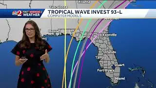 Tropical system brewing in the Gulf, expected to head for Florida