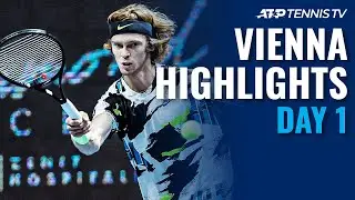 Shapovalov shocked by Rodionov; Rublev Rolls | Vienna 2020 Day 1 Highlights