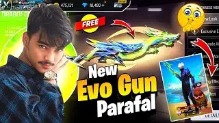 i Got New Evo Parafall Gun Skin😱 lvl 1 to lvl 7 max - Garena free fire