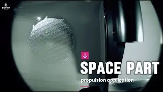 Titanium Space Part in SLM