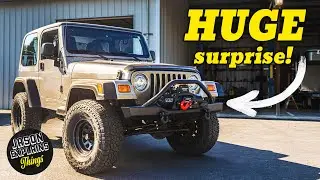 This Classic Jeep Wrangler TJ is Hiding a Secret Upgrade!