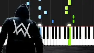 Alan Walker - Sing Me To Sleep - Piano Tutorial (MEDIUM) by PlutaX