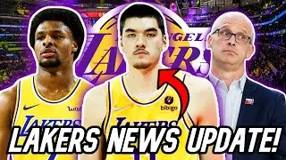 Lakers Drafting 7'4 MONSTER Zach Edey AND Bronny James? | + Dan Hurley Lakers Coaching Update!