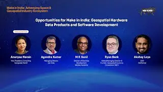 Opportunities for Make in India: Geospatial Hardware Data Products and Software Development