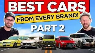 The BEST cars from EVERY brand (Part 2)