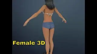 3D Model of Sexy Girl Shuzi Review