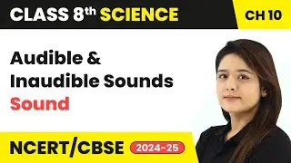 Audible and Inaudible Sounds - Sound | Class 8 Science Chapter 10 | CBSE 2024-25