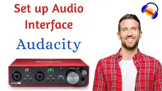 How to set Audio Interface with Audacity - C-2 L-2