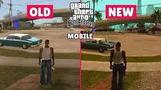 GTA San Andreas: The Definitive Edition vs. Original Graphics Comparison [Android/iOS]