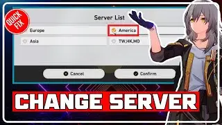 Honkai Star Rail: How to CHANGE SERVER or REGION || SWITCH SERVER in Honkai Star Rail