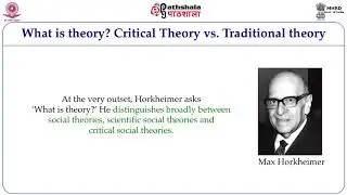 Critical theory: The Frankfurt school contributions of Max Horkheimer