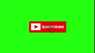 GREEN SCREEN EFFECTS || Subscribe button with Thank You 3 || AS HOME