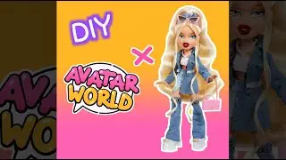 Draw With Me Step by step / Avatarworld + Bratz Dolls /How to draw/ Paper DIY / ASMR