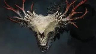 Antlers (2021) - Wendigo Concept Art by Guy Davis