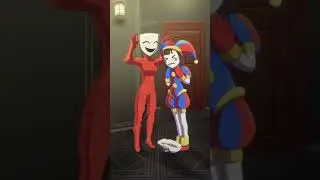 Mask meme: Gangle x Pomni (The Amazing Digital Circus Animation)