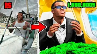 VUELO DE $1 VS $1,000,000 en GTA 5!