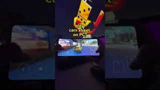 Play car race mobile game on PC?!