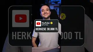 Youtube 30.000 TL Para Dağıtacak!