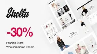 Shella - Fashion Store WooCommerce Theme | Themeforest Website Templates and Themes