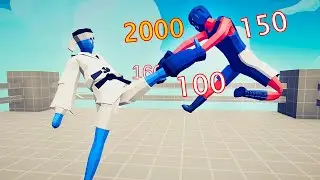 MARTIAL ARTS TOURNAMENT on BOXING RING | TABS Totally Accurate Battle Simulator