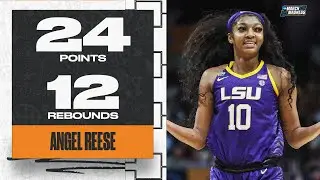 Angel Reese: 24 points, 12 rebounds in Final Four win over Virginia Tech