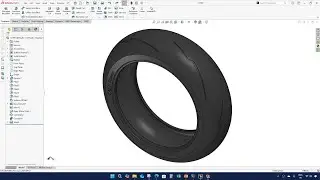REAR TYRE | SUPERBIKE | SOLIDWORKS