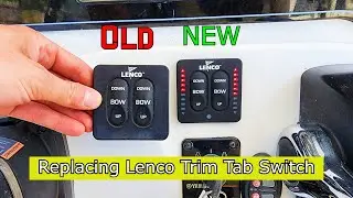 Upgrading Lenco Trim Tab Switch: Adding Trim Tab Indicators for Precision Control!