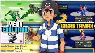 NEW Pokemon GBA ROM Hack WithGen 8, Dynamax, Mega Evolution,Z-Moves,More! (2023) #pokemon #shorts